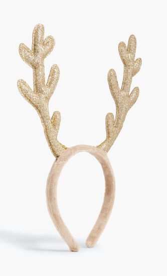 GLITTER ANTLERS CHRISTMAS