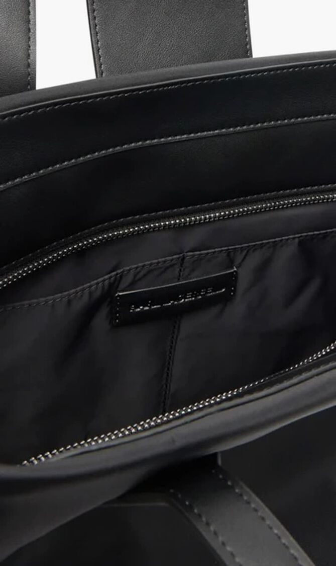 K/Signature Nylon MD Tote