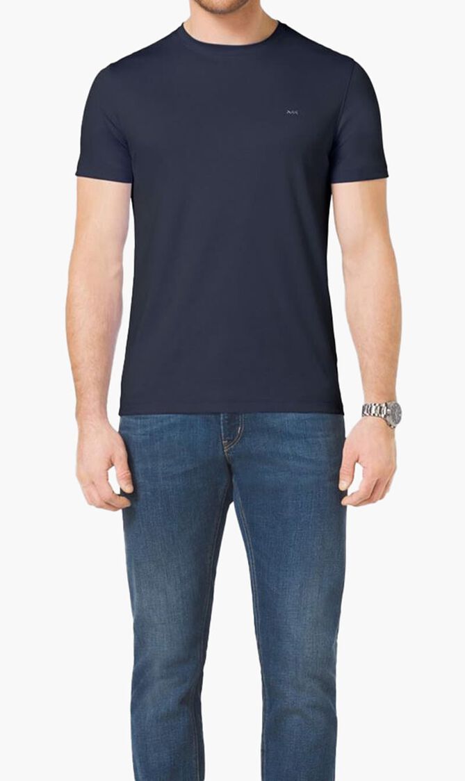 Cotton Crewneck T-Shirt