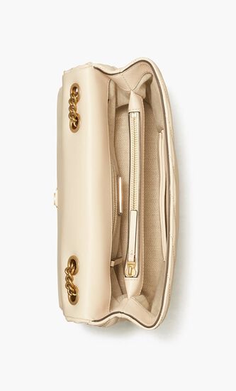 KIRA CHEVRON CONVERTIBLE SHOULDER BAG
