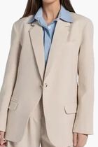 AUDREY BLAZER- BONE