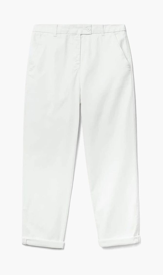 Stretch Cotton Chino Trousers