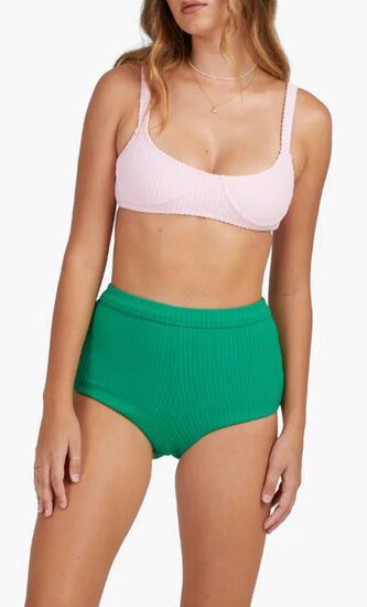 Terry Rib Avalon Bikini Bottom