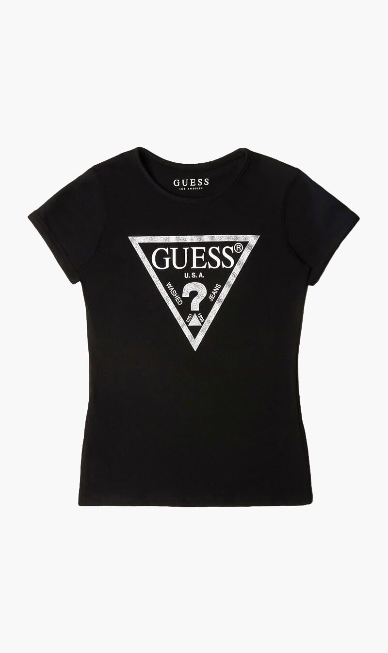 GUESS Crew Neck Logo Tshirt AED 45.00
