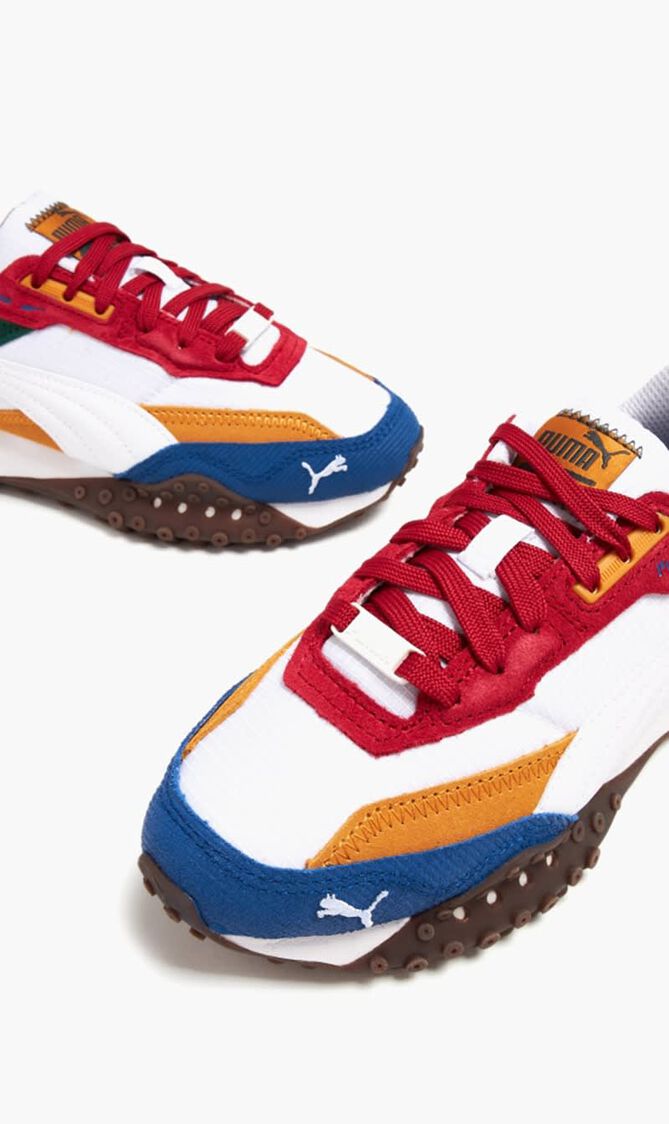 BLKTOP RIDER MULTICOLOR JR PUMA WHITE-CL