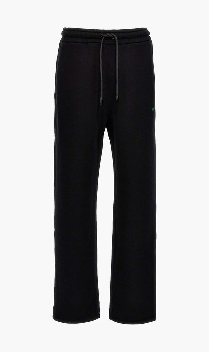 MOON TAB SWEATPANTS BLACK GREEN