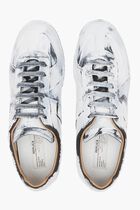 REPLICA SNEAKERS BLACK/GLOSSY WHITE