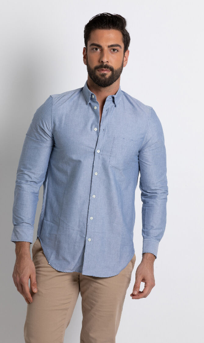Sigmund Oxford Long Sleeve Shirt