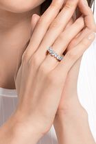 SJC VITTORE RING PEAR CZWH/ROS 2 52 MM