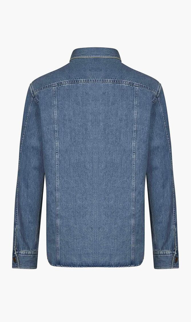 Cotton Denim Western Shirt