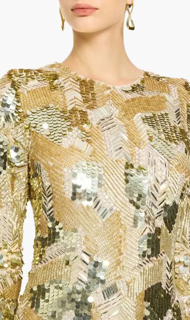 Arlet Embellished Evening Gown