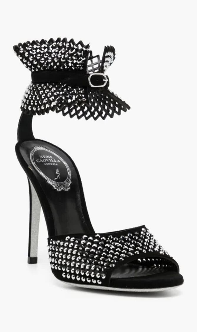 Crystal Embellished Sandals