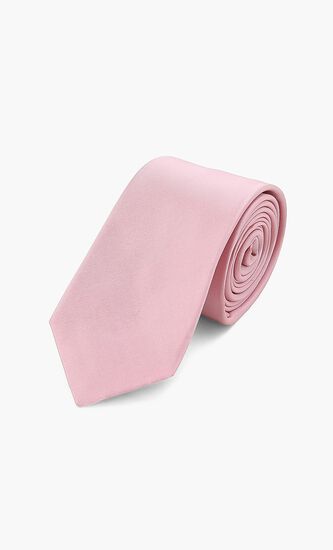 Plain Silk Tie