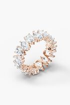 SJC VITTORE RING PEAR CZWH/ROS 2 50 MM