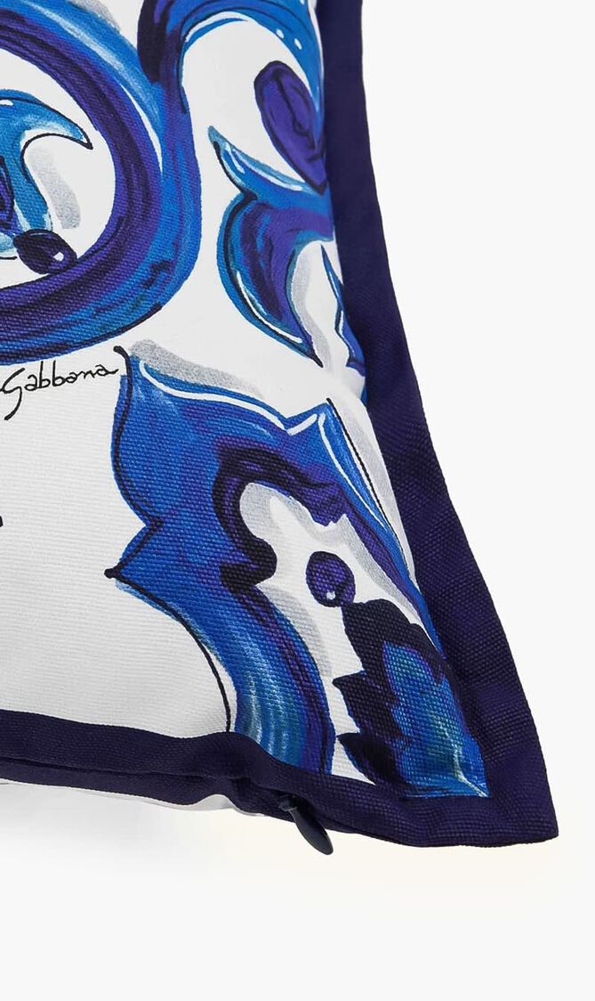 DGA MEDITERRANEAN BLUE SMALL CUSHION