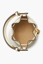 T Monogram Leather Mini Bucket Bag T Monogram Leather Mini Bucket Bag