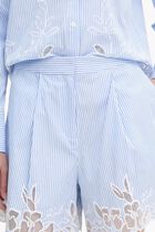 EMBROIDERY CUT OUT SHORTS