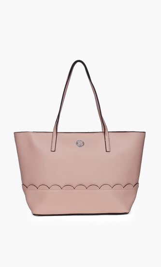 Solid Leather Tote Bag
