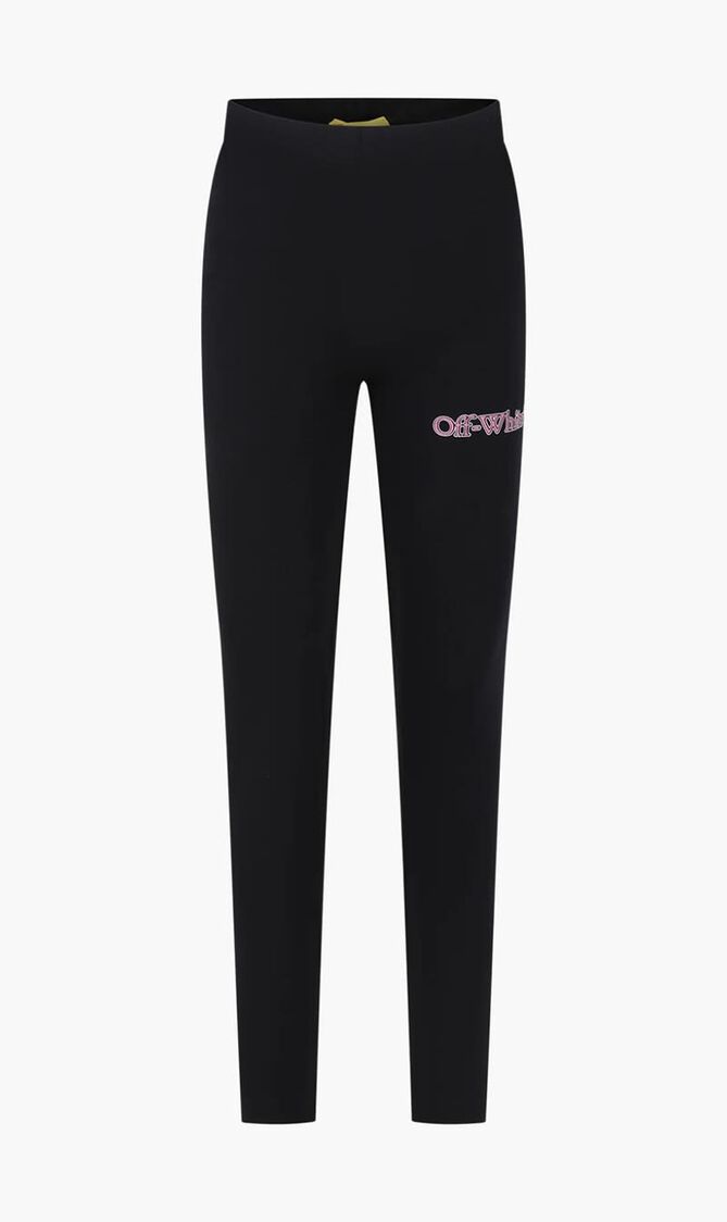 BIG BOOKISH LEGGING BLACK FUCHSIA