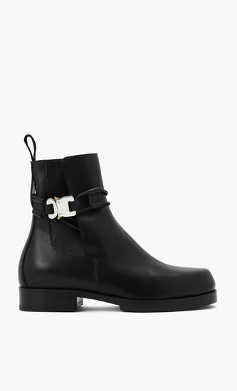 Buckle-strap Ankle Boots
