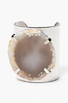 TAUPE AGATE COLLAR NECKLACE