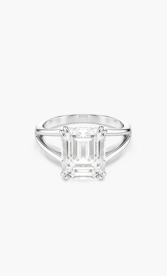 RE STILLA RING OCTAGON WHITE RHS 58 MM