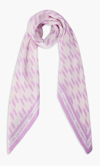KMONOGRAM PLEATED SCARF
