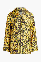 PAJAMA TOP BIO SILK TWILL BAROQUE ALL OVER PRINT