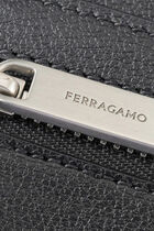 Gancini Embossed Long Wallet