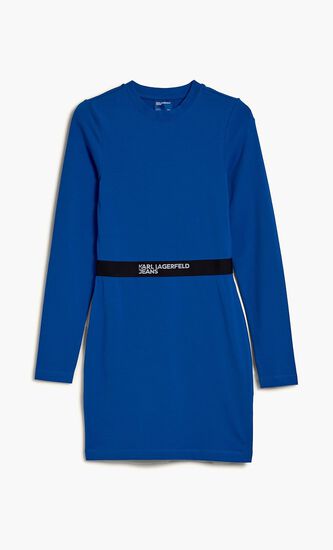 Fitted Long Sleeve Tee Dress