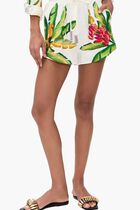 Summer Foliage Mini Shorts