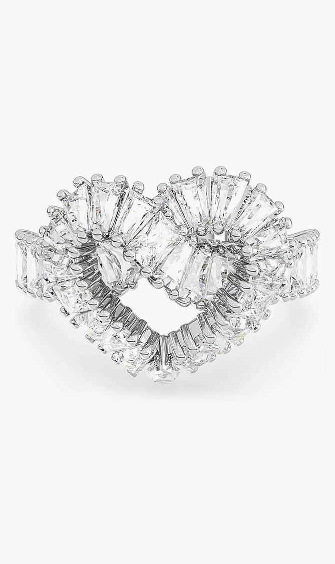 SJC MATRIX RING HRT WOVEN WHI/RHS 52 MM