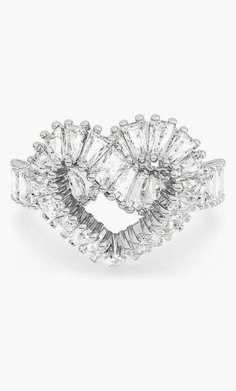 SJC MATRIX RING HRT WOVEN WHI/RHS 52 MM