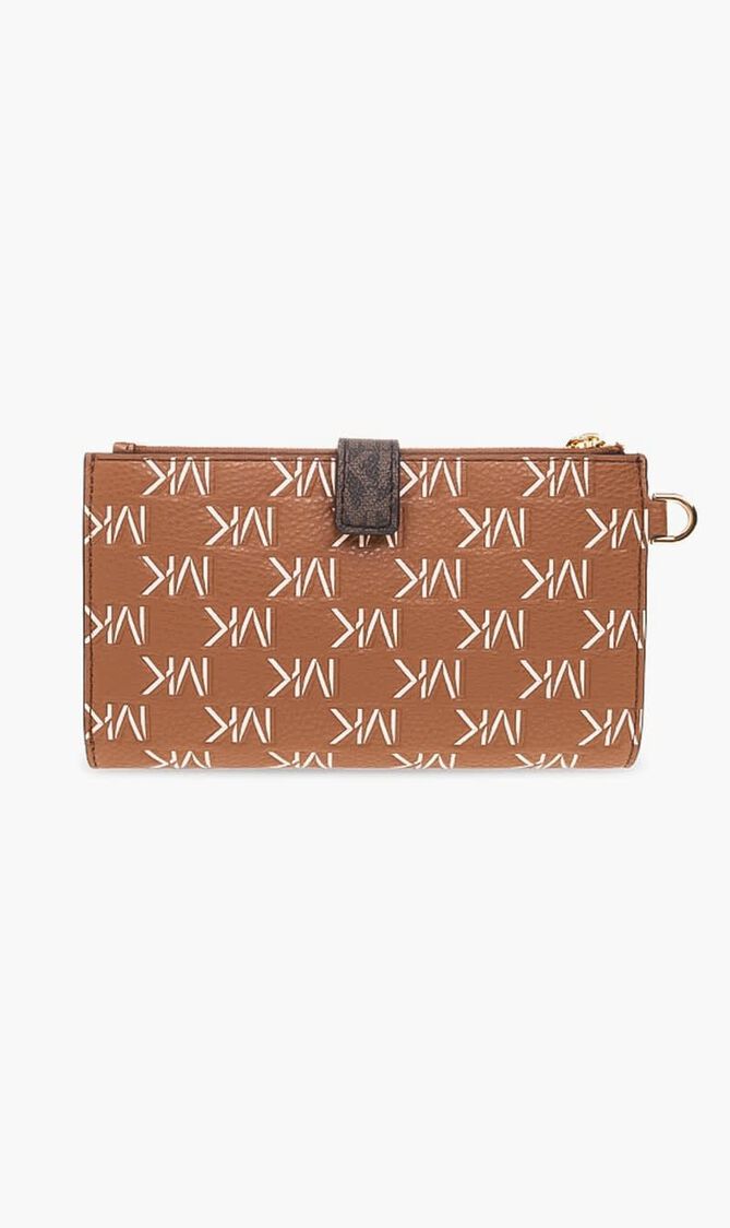 Monogram Print Wallet