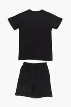 Alan Solid Jersey T-shirt and Shorts Set