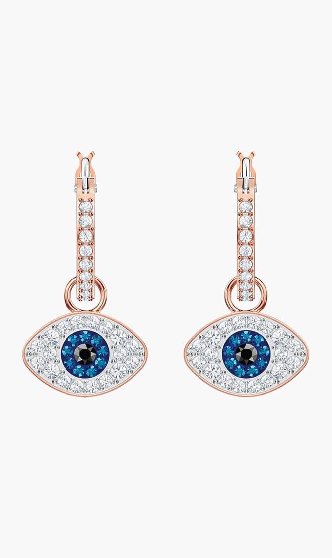Evil Eye Hoop Earrings