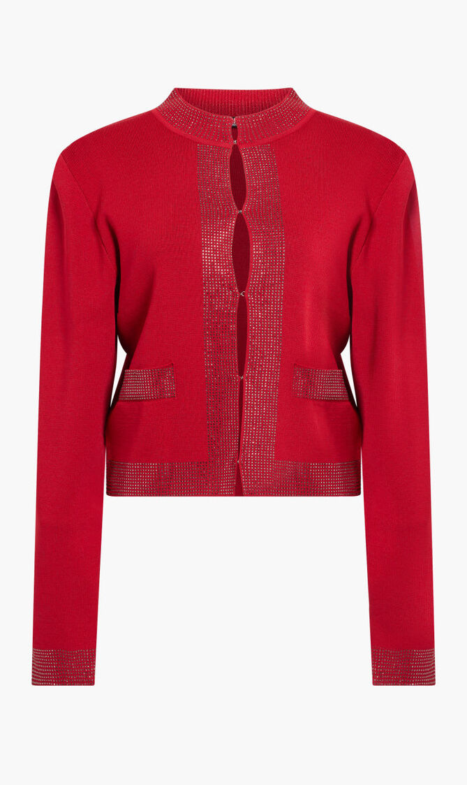 RHINESTONE CARDIGAN