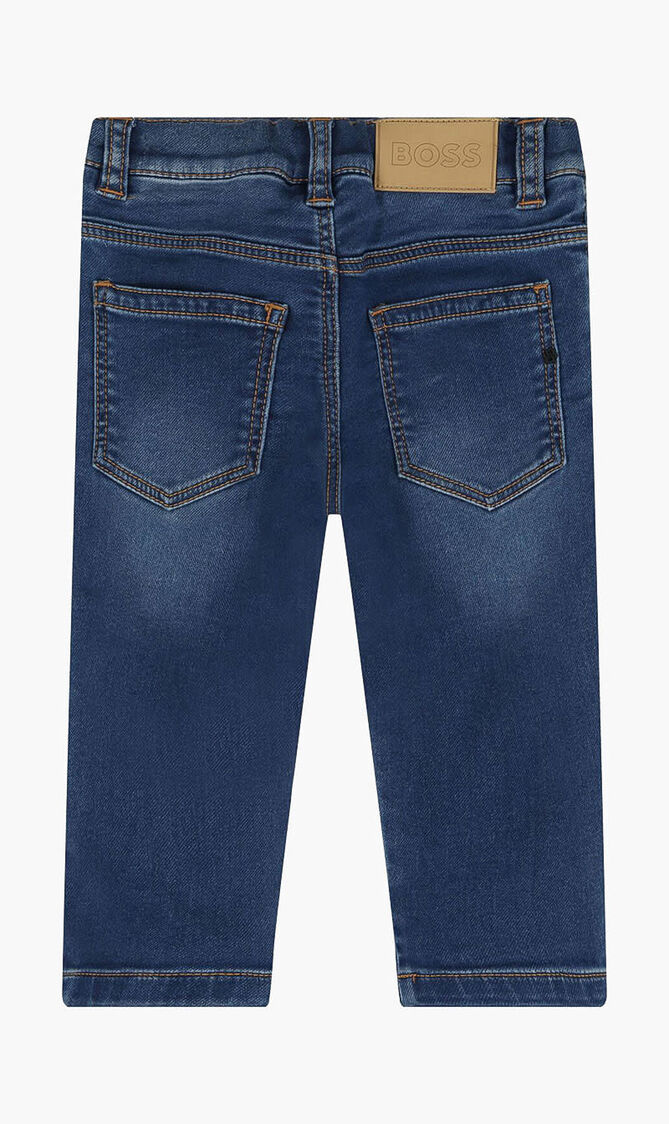 DENIM TROUSERS