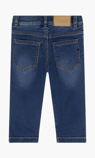 DENIM TROUSERS