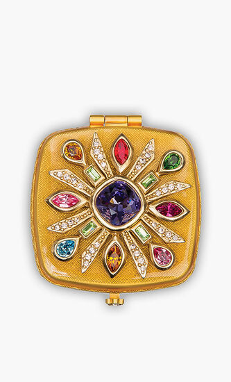 Great Gifts Schuyler Maltese Bejeweled Compact
