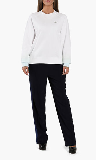 Classic Fit Raglan Sleeve Sweatshirt