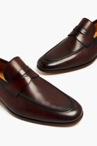 Leather loafers
