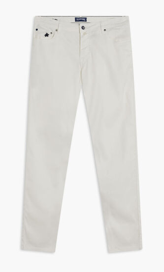 GBETTA18 JEANS CR24 TENCEL GARBARD OFF WHITE