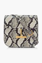 Printed Python Tara Mini Crossbody Bag