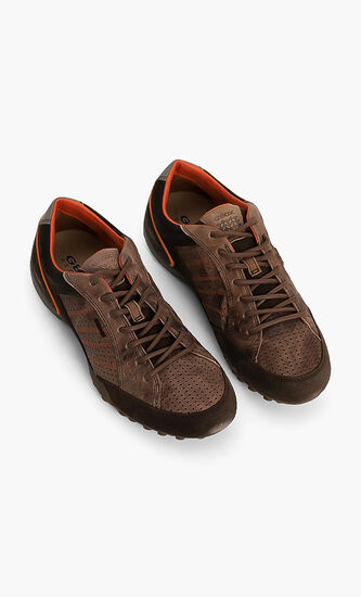 Snake Leather Sneakers