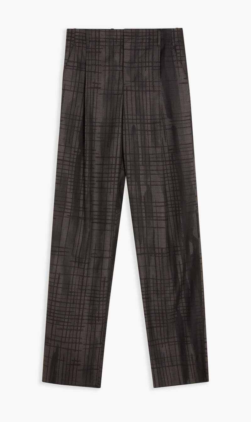 Versace plaid pants cheap