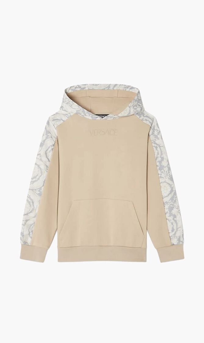SWEATSHIRT FLEECE + BAROCCO KIDS CANVAS POLY + VERSACE EMBROIDERY