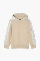 SWEATSHIRT FLEECE + BAROCCO KIDS CANVAS POLY + VERSACE EMBROIDERY
