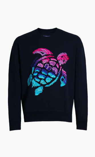 Turtle Embroidered Sweatshirt