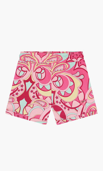 Abstract Print Shorts